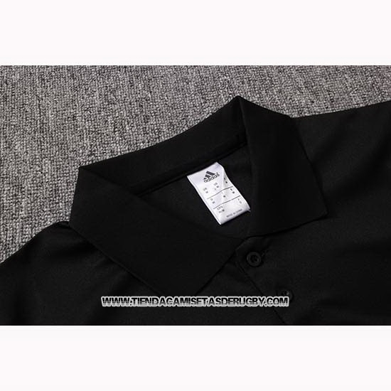 Camiseta Polo Nueva Zelandia All Blacks Maori Rugby 2019 Negro